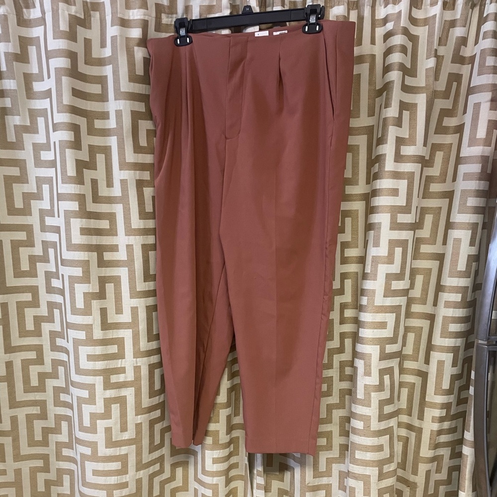 Stretch elastic cute work pants.